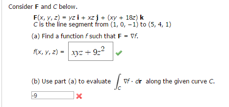 Solved Consider F and C below. F(x, y, z) = yz i + xz j + | Chegg.com