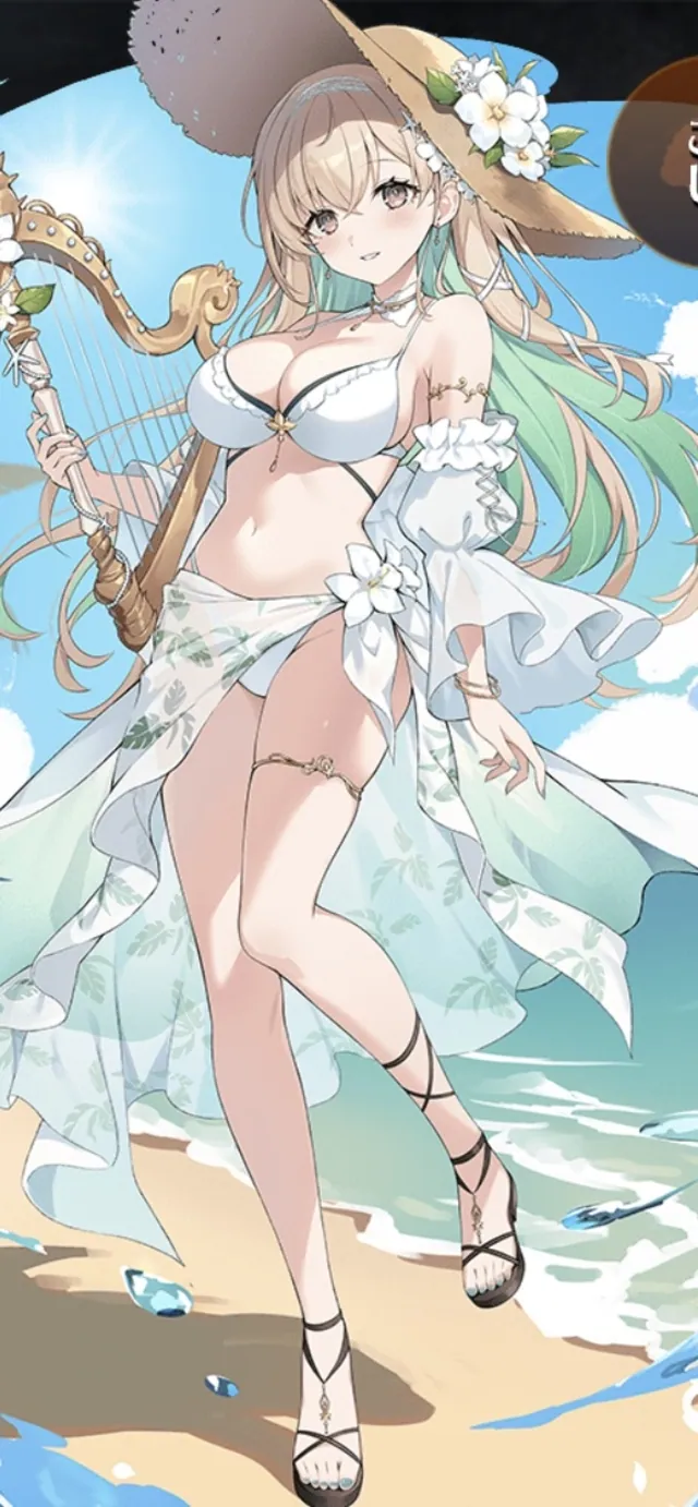 配布黒「夏日の調べホルミース」登場！ベホルミースって誰だよｗの参考画像 - わんにゃんランド - アイギス攻略まとめ & DB