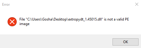No supported authentication