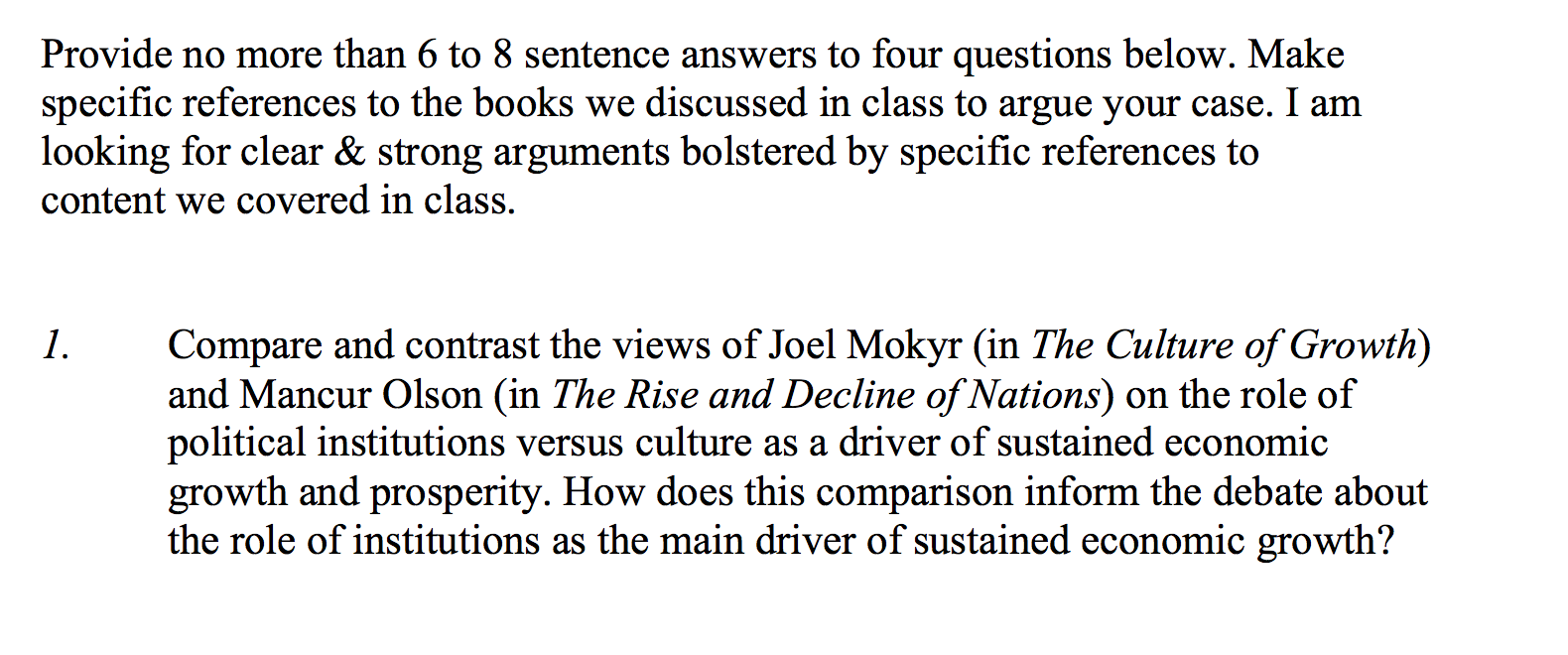 The rise and decline of nations by Mancur Olson