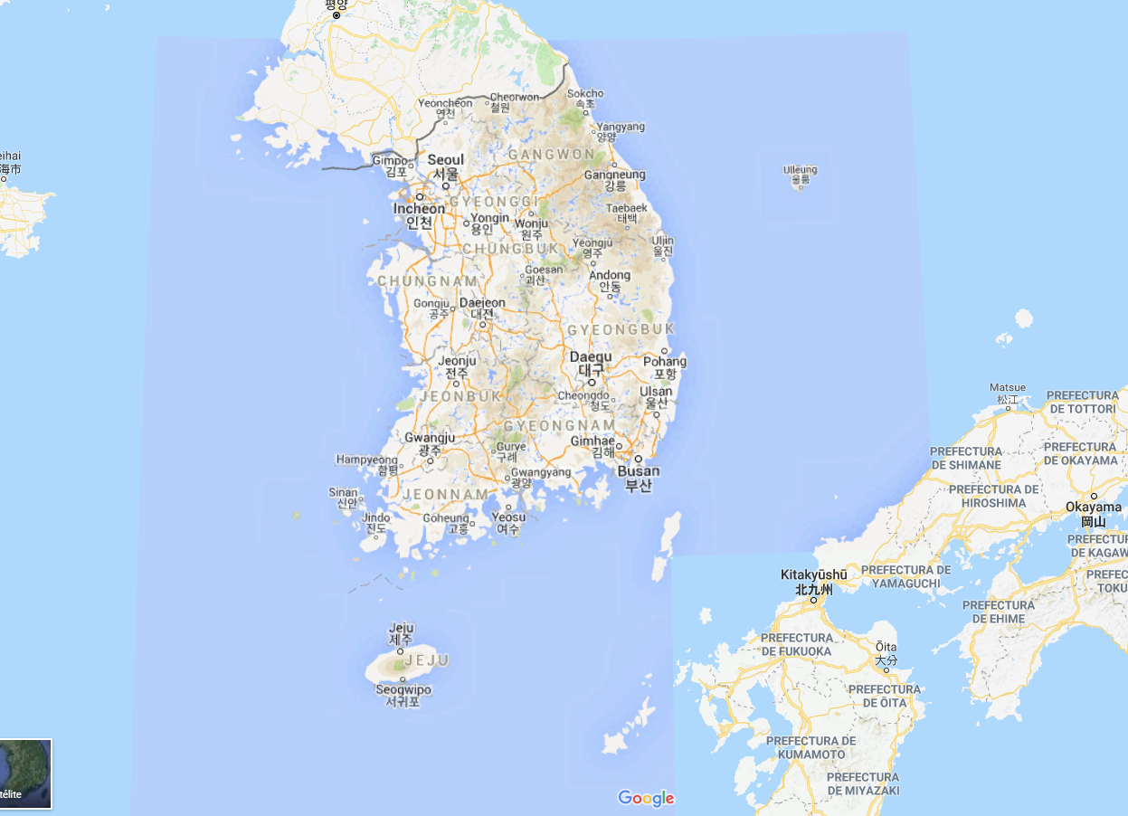 POR QUÉ en GOOGLE MAPS COREA del SUR está de OTRA MANERA? - Forocoches
