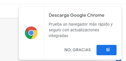 no quiero que me salga mas esta mierda del chrome. NOOOOOOOOOOOOO