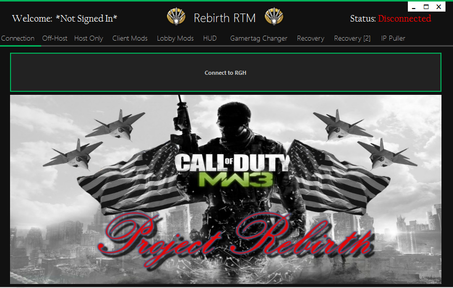 Outdated - Project Rebirth XBOX MW3 RTM tool (BETA)