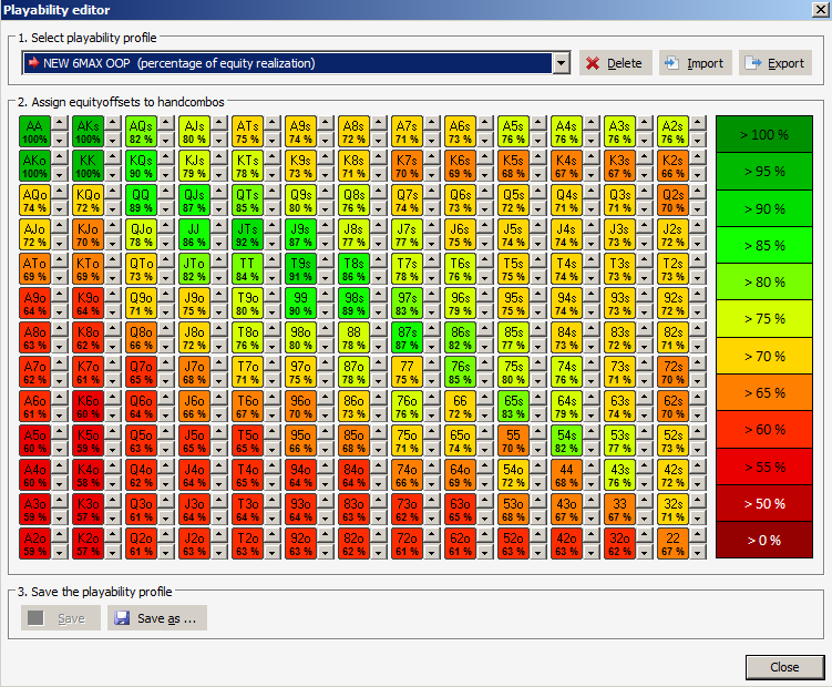 calculate exact equity two arbitraty poker hands