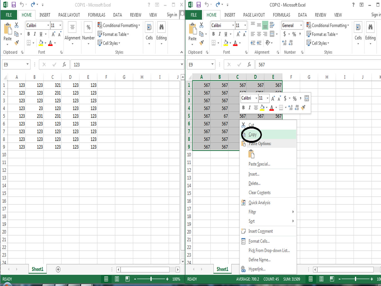 alternative to merge and center in excel