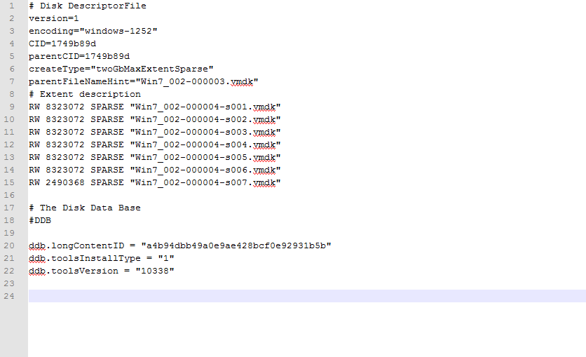 content ID mismatch + Can't open .vmdk file in 7zip or add it to a VM r/vmware