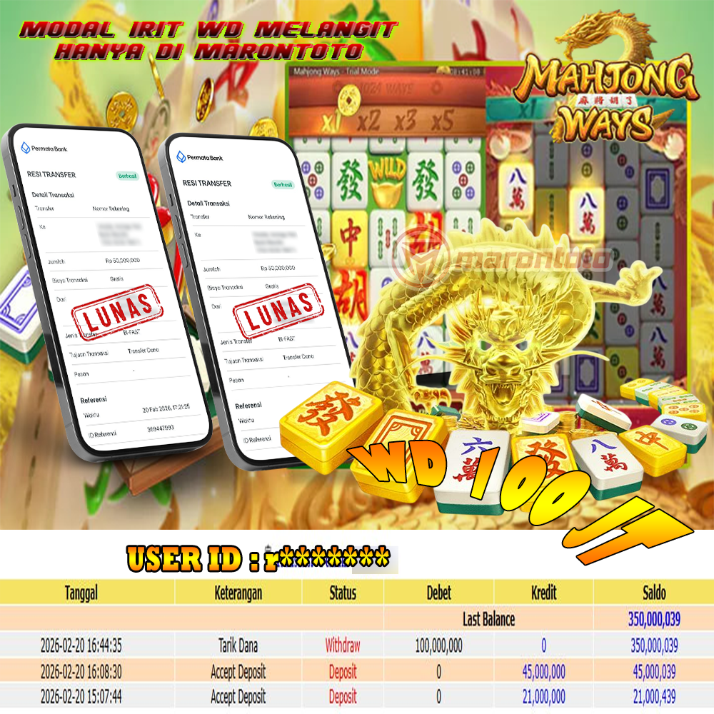 BUKTI JEPE SLOT GACOR DI MAHJONG WAYS  - PGSOFT 🀄️🀄️