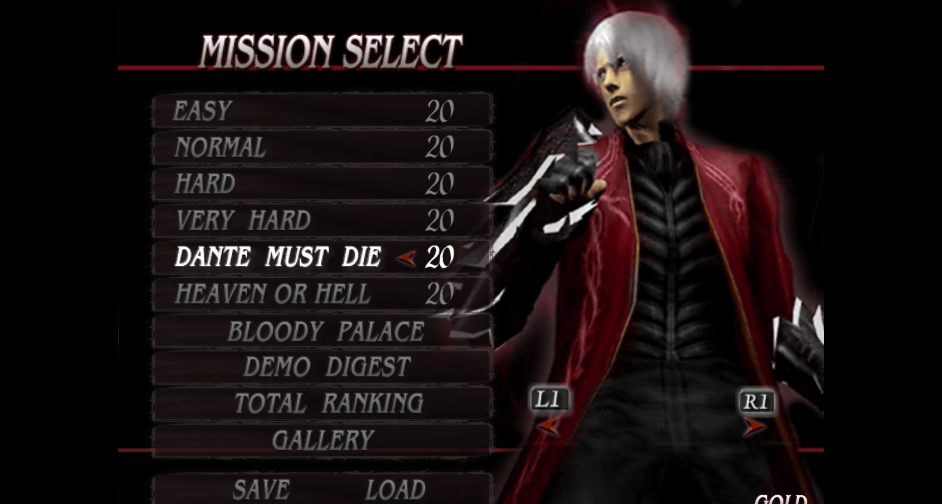 DMC3 Dante Textures And Color Scheme: CynicalScout