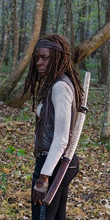 The Walking Dead S8- Michonne Minecraft Skin