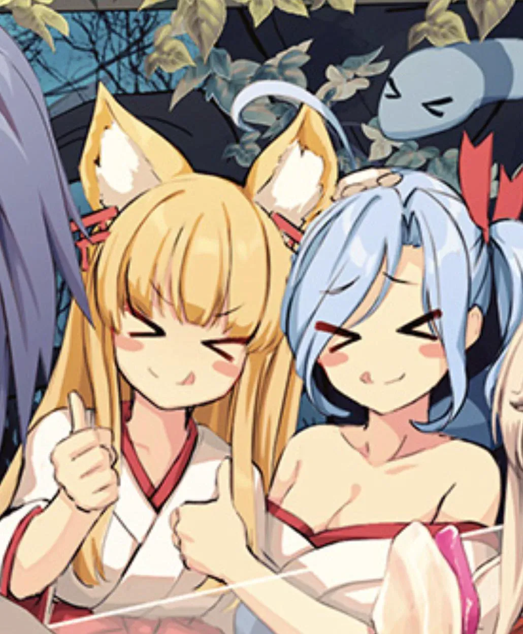 絵師たちの競演が熱い！！お城コラボやファンアートの質が高くてにっこりの参考画像 - わんにゃんランド - アイギス攻略まとめ