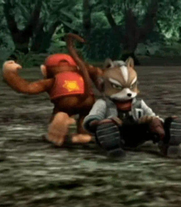 Diddy Kong et Fox McCloud : deux destins mêlés