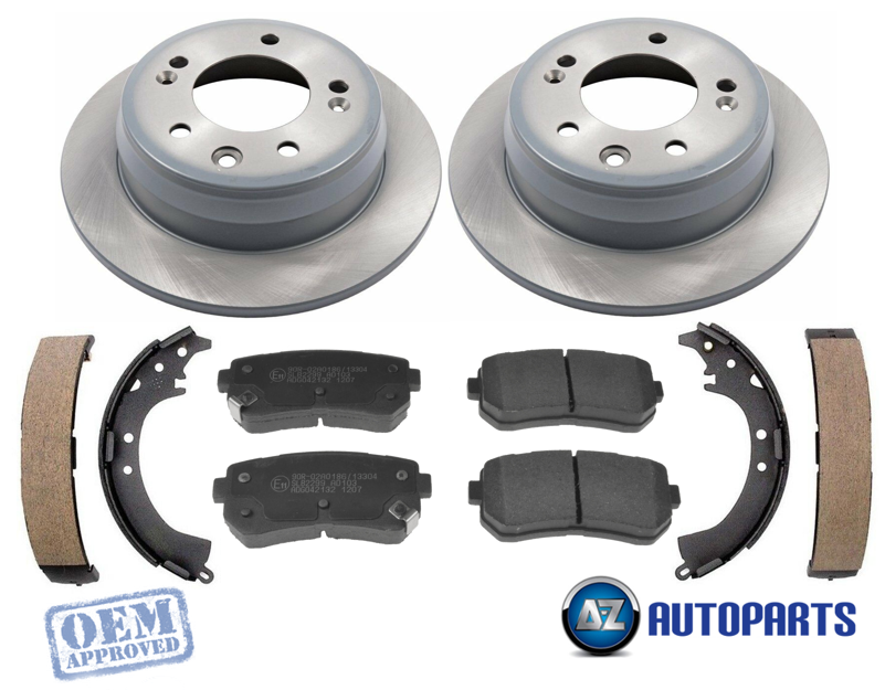 For Hyundai ix35 1.6 GDi 1.7 2.0 CRDi 20102016 Rear Brake Discs