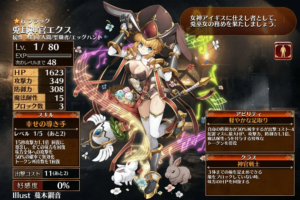 帝国の聖職者はマシマシ設定！？ルチアさんのハイレグが凄すぎてお祈りが捗る件の参考画像 - わんにゃんランド - アイギス攻略まとめ