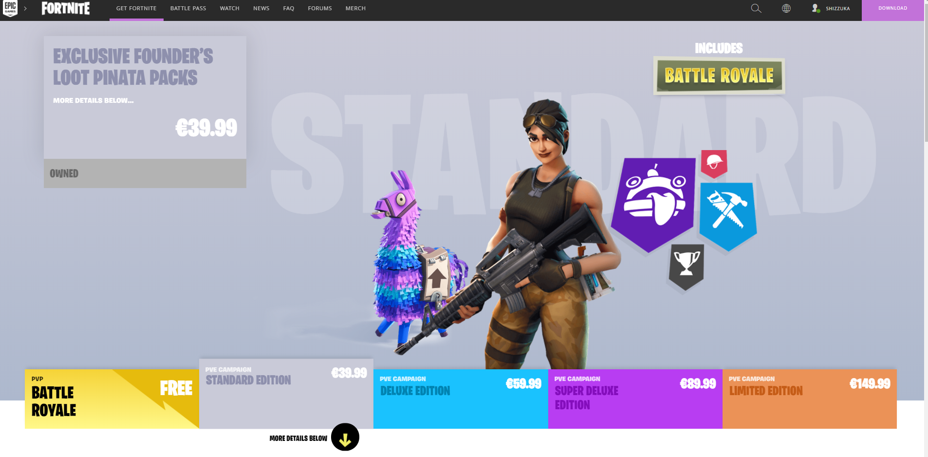 [WTS] [$7.5] Fortnite Accounts [ Standart, Deluxe, Limited ... - 1906 x 938 png 632kB