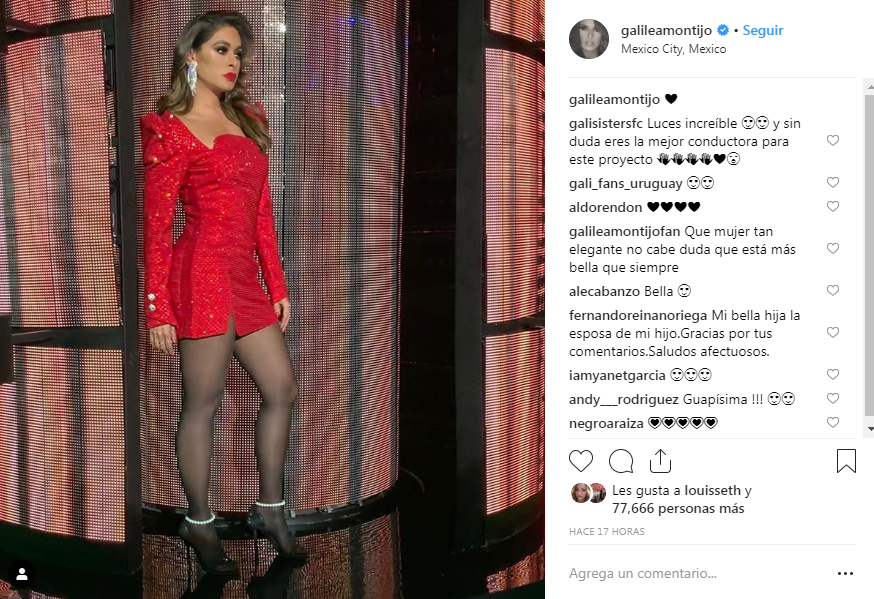 Galilea Montijo es fuertemente criticada debido al sensual vestuario -  Chapin TV