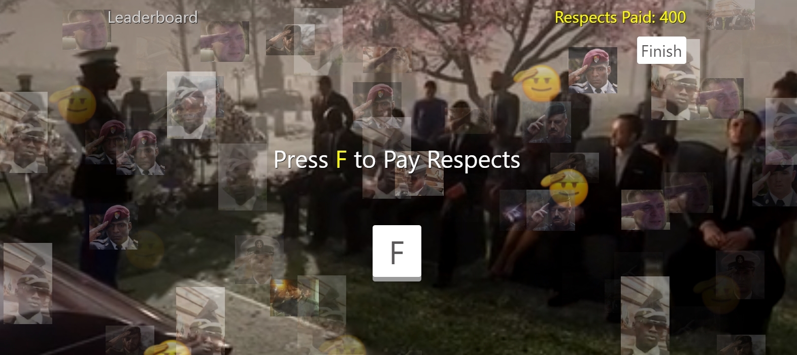 Press F to pay Respect — Видео