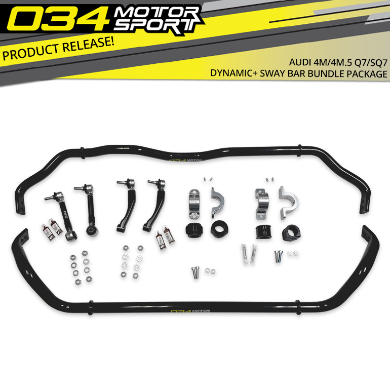 Dynamic+ Sway Bar Bundle Package Now Available from 034Motorsport!