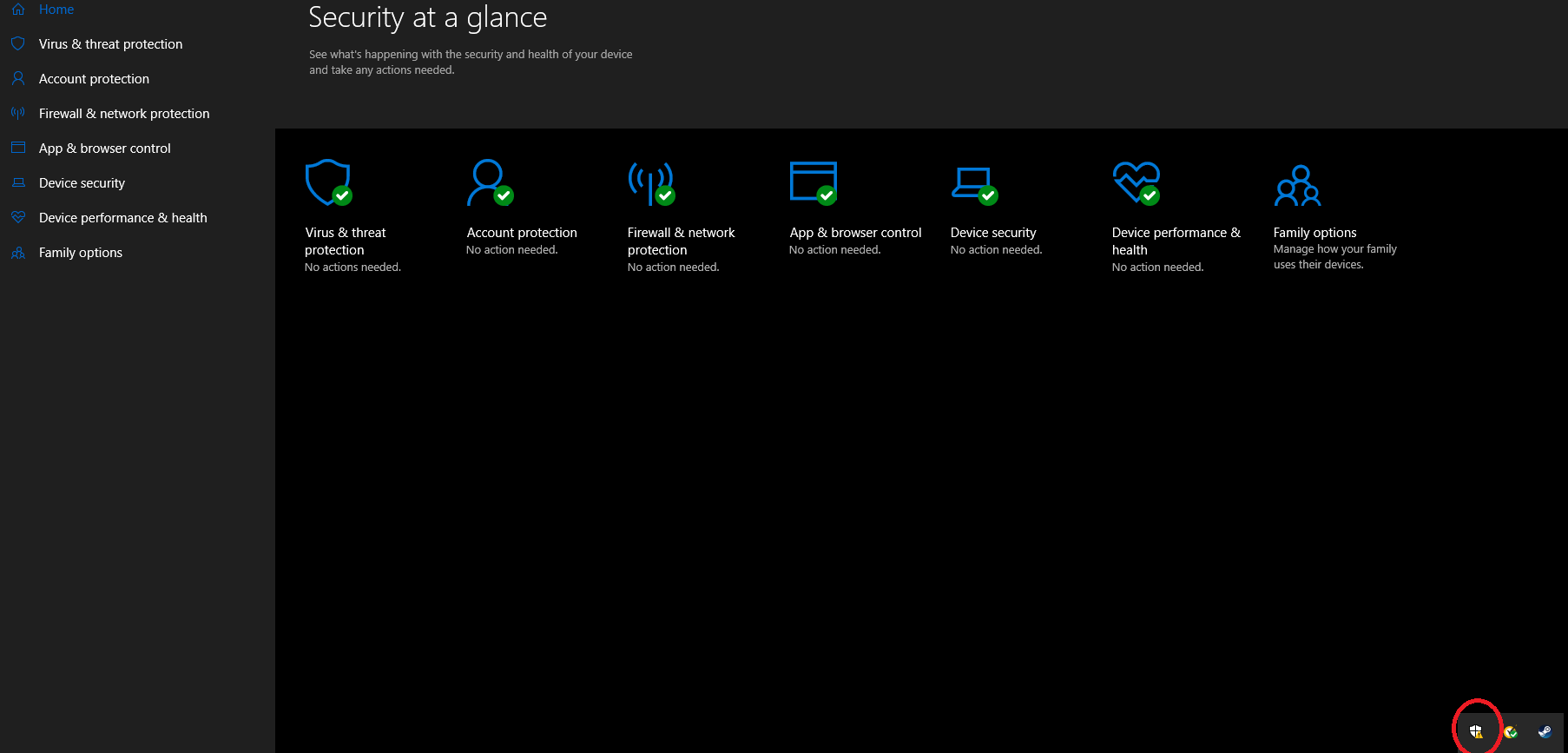 Windows Defender keeps saying Action but I see nothing