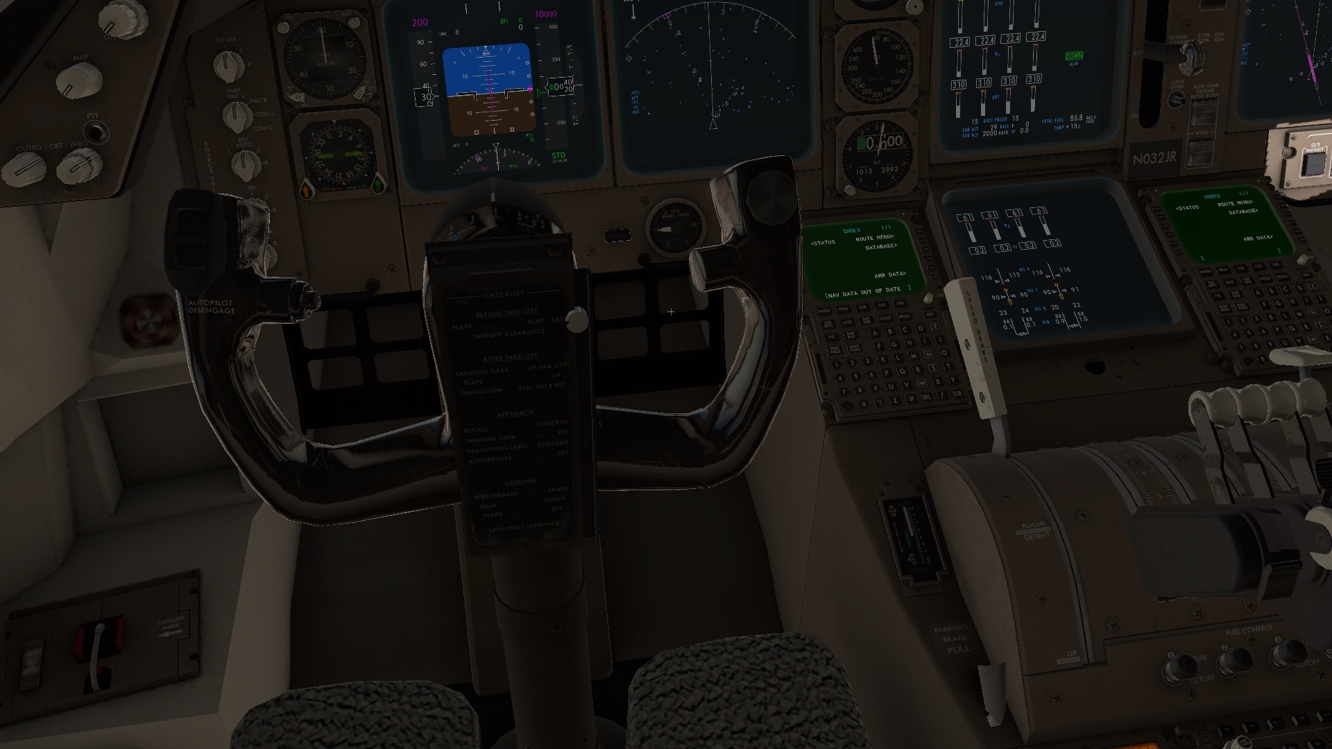 Default 747 no yoke XP11 Is it a bug ? Forum