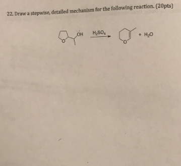 Solved Draw a stepwise, detailed mechanism for the following | Chegg.com