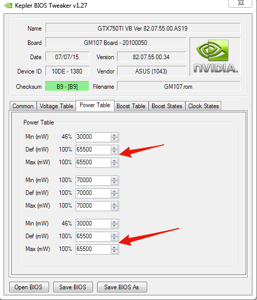 Help flashing a 750 ti bios : r/overclocking
