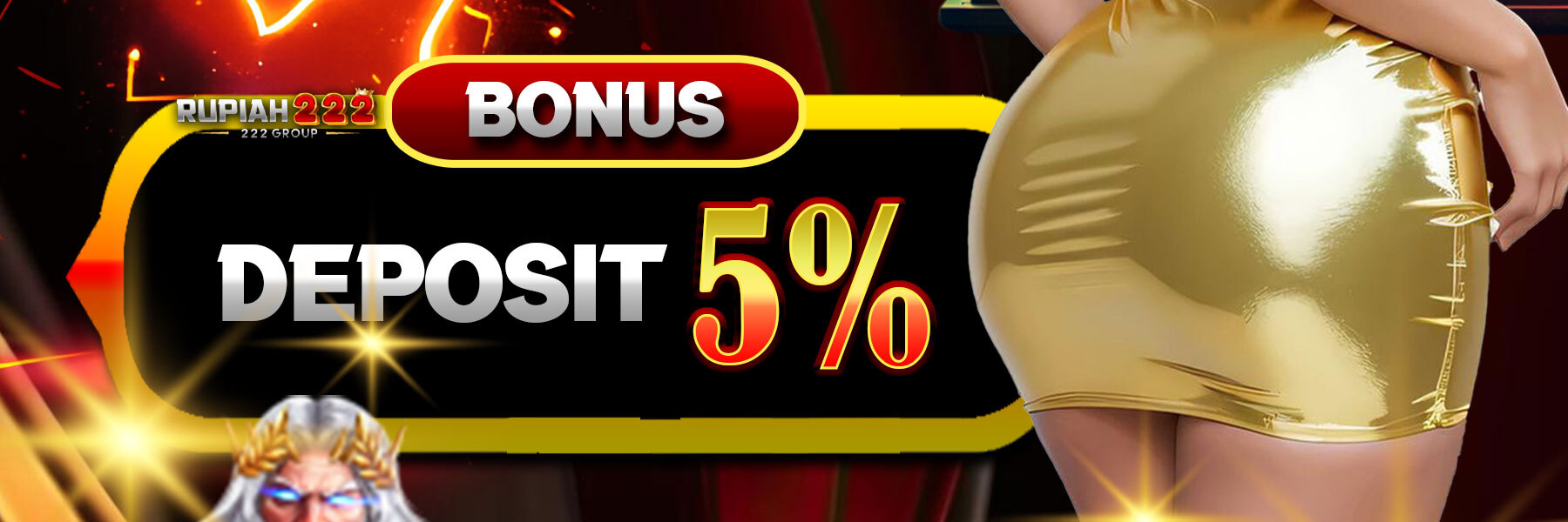 BONUS DEPOSIT 5%