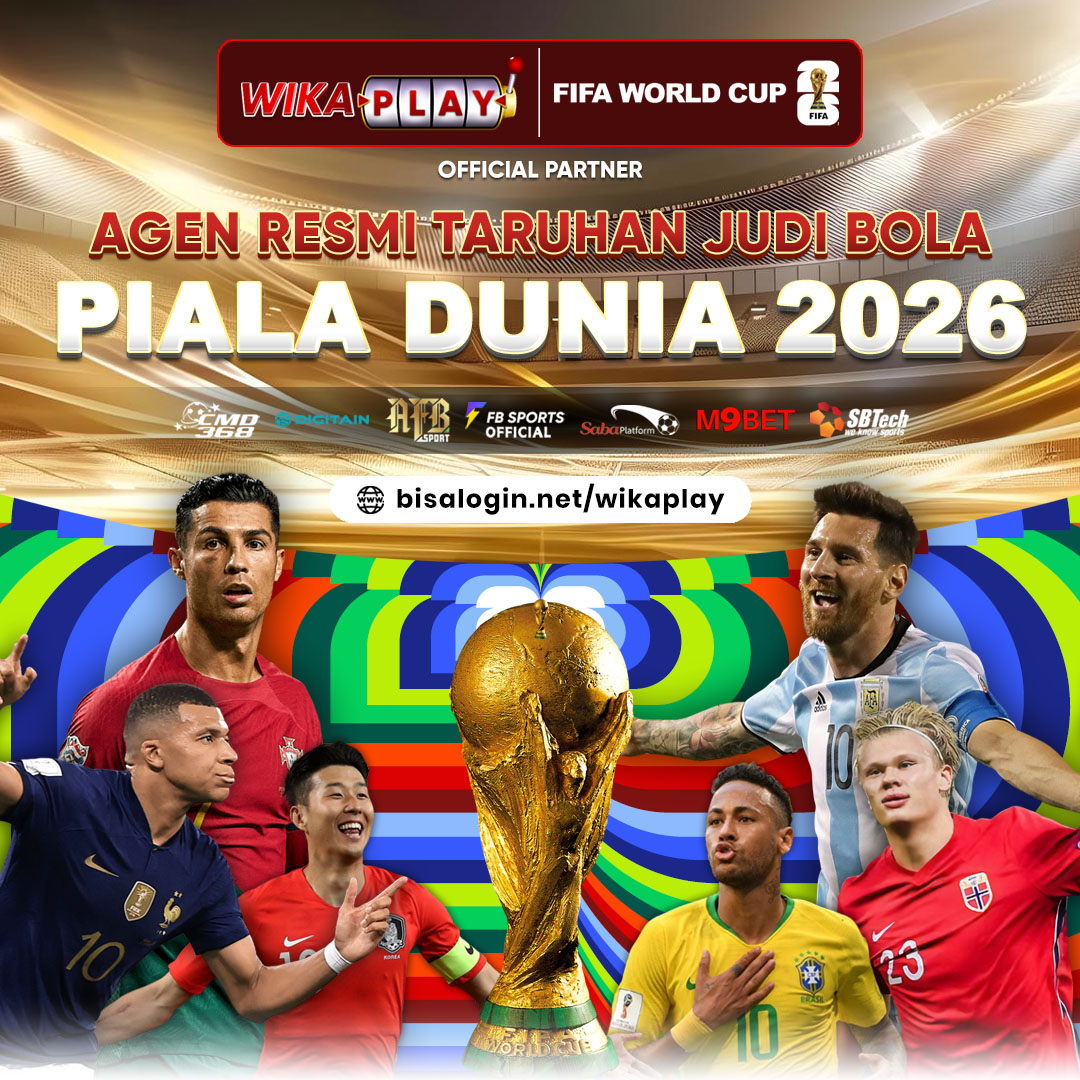 WIKAPLAY : Daftar Agen Resmi Taruhan Judi Bola Piala Dunia 2026 Terpercaya Di Asia image 1