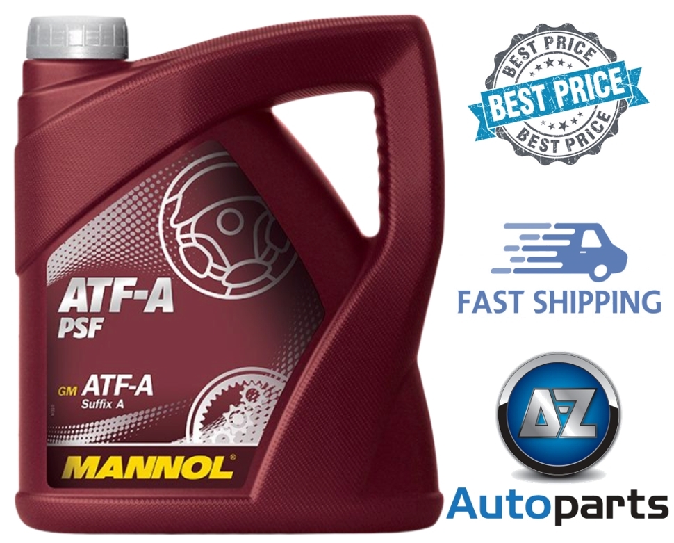 4L Mannol Power Steering Fluid ATFA PSF GM ATFA Suffix A Allison C3