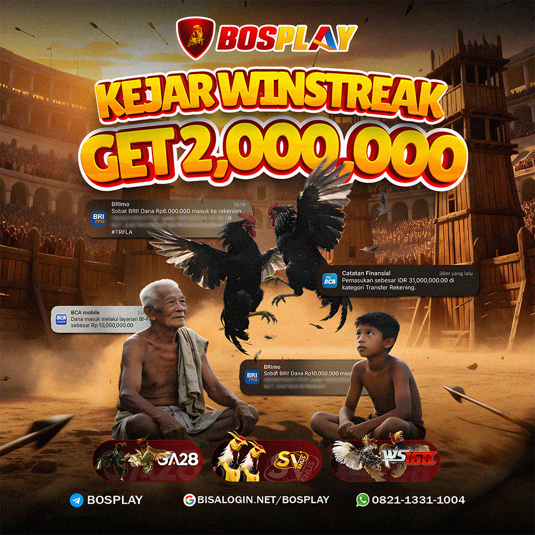 BOSPLAY - AGEN SABUNG AYAM BALI RESMI TERPERCAYA