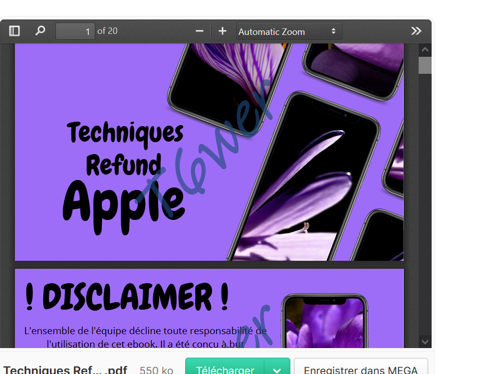 Techniques Refund Apple FR40$📌Fresh-Method☑️-High-Quality-PDF-☑️Latest-