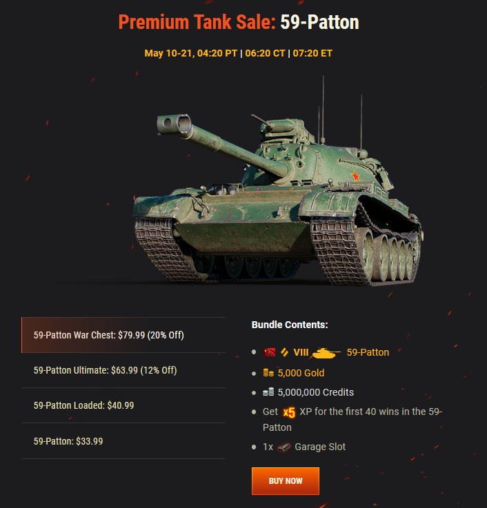 Is 2 And 59 Patton Sale At Fort Fantasy Forum