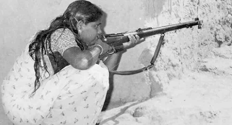 Women from Patgram District participated in the Mukti Bahini in 197, Source: Anandabazar Patrika