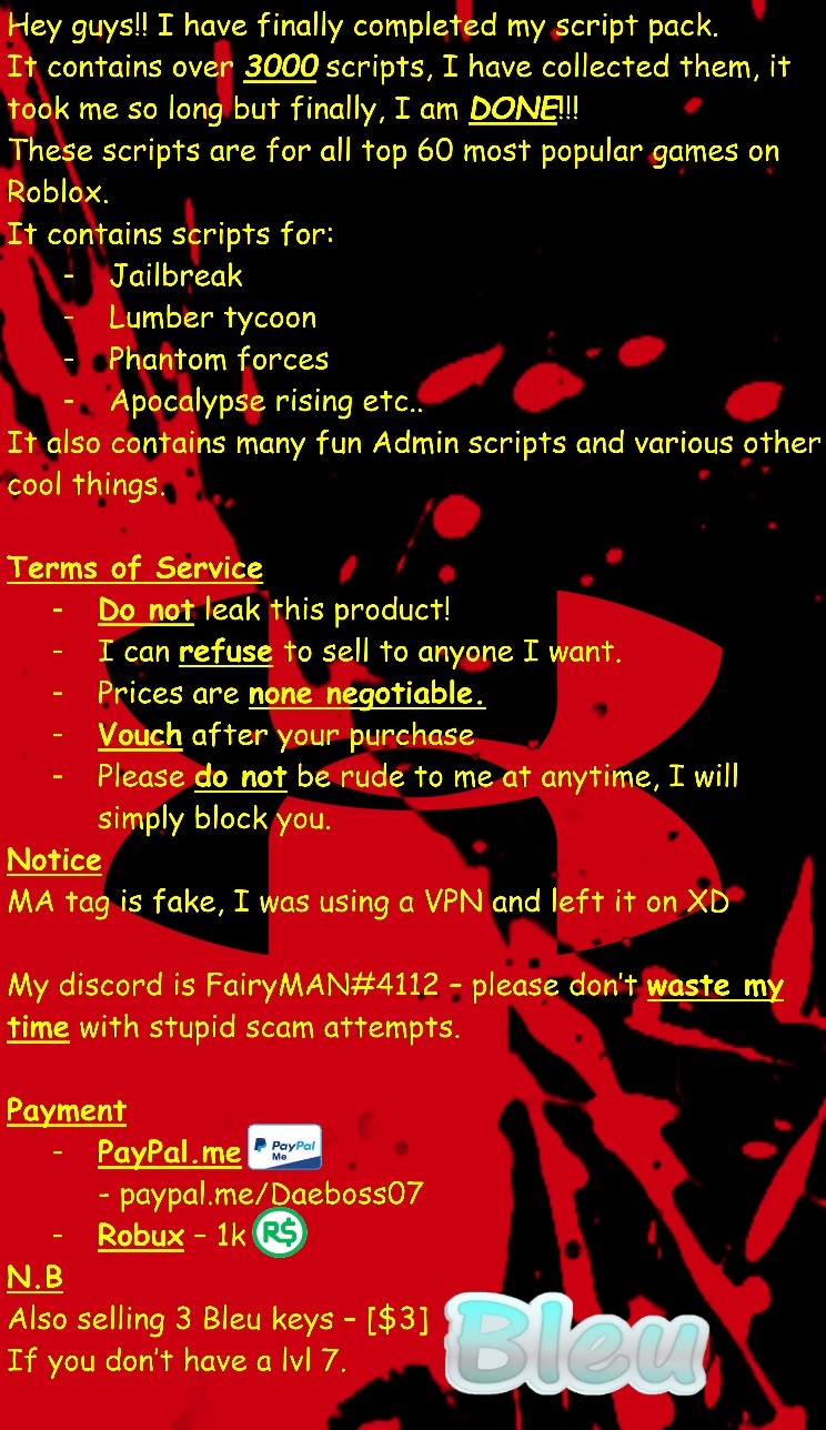 Op Script Pack With Nearly All Scripts From 2012 Till Now 1 - roblox jailbreak script pack