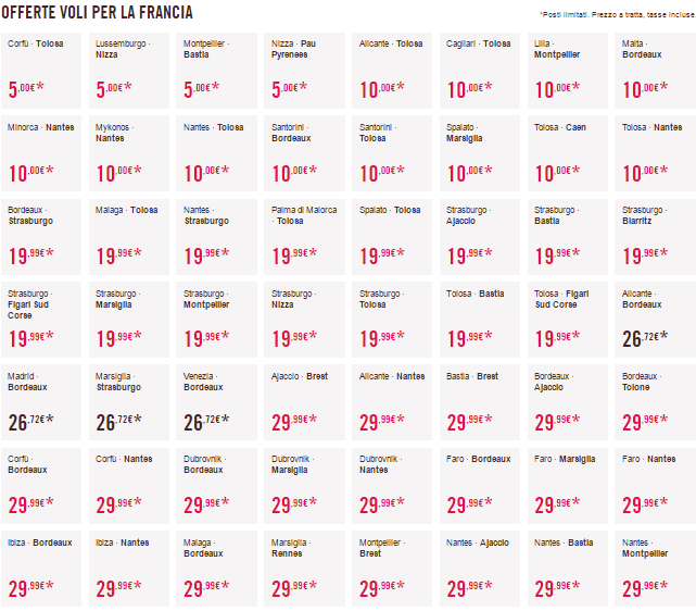 Guarda qui le offerte voli Volotea!