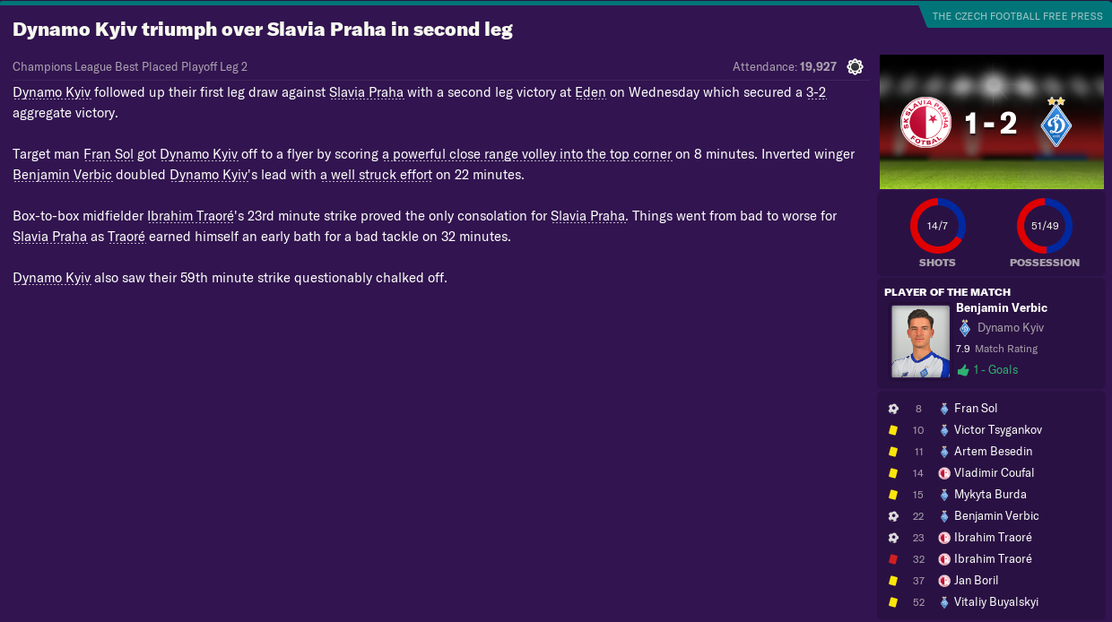 Peter Olayinka bags brace in Slavia Praha win over Slovacko