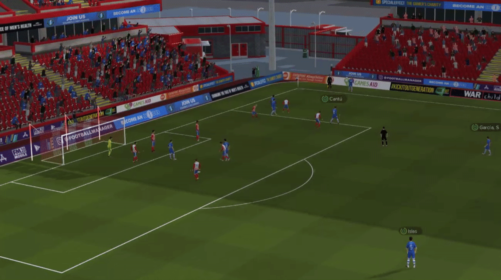 FM20 Short Throw-in