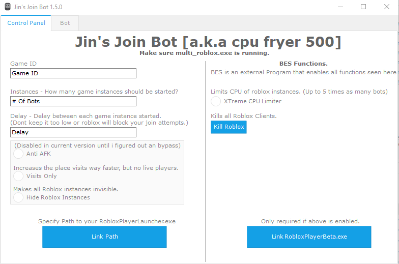 Jins Join Bot New 1 5 Released Ui Redesign