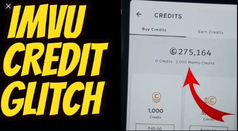 redeem code imvu credits