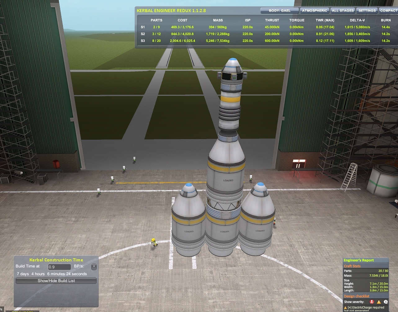 kerbal space program controls activating stages