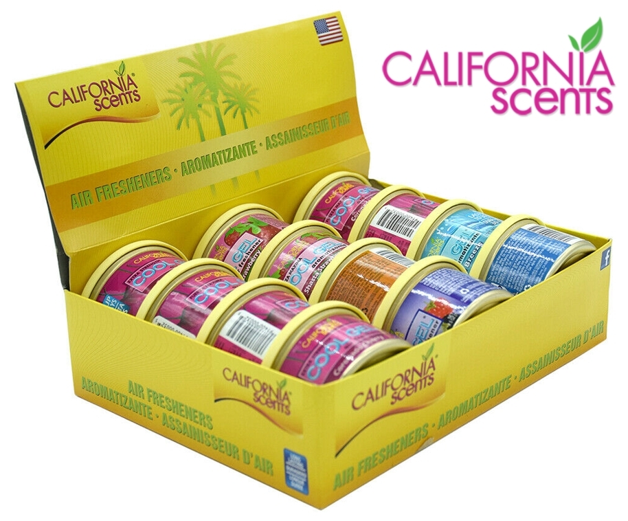 California Scents Cool Gel Car Taxi Home Air Freshner Freshener