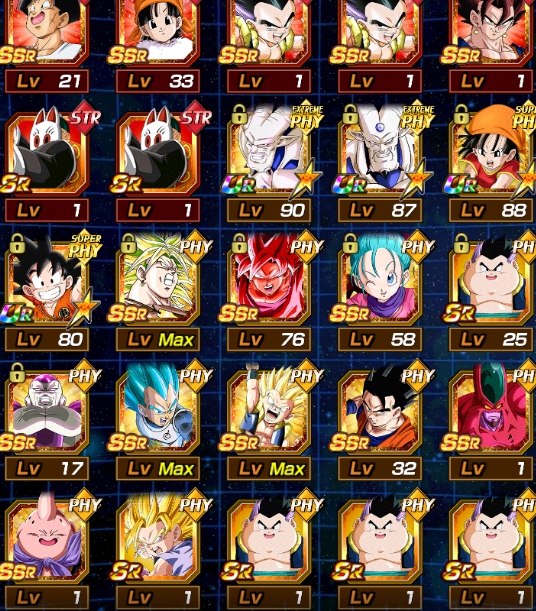 SOLD Selling my dokkan account EpicNPC