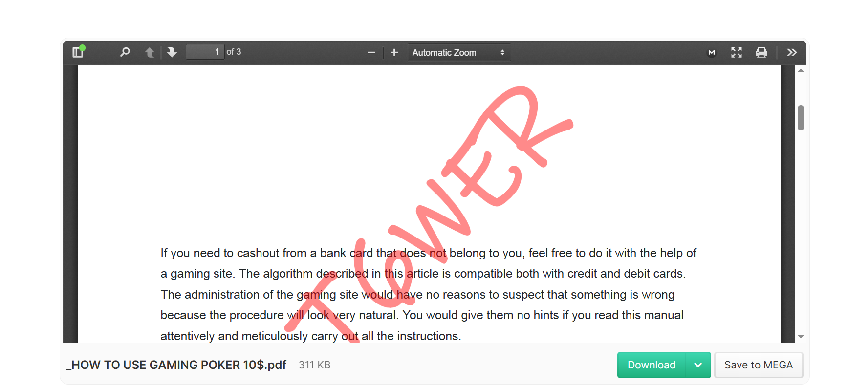 _HOW TO USE GAMING POKER 10$❤️Fresh-Method✔️-High-Quality-PDF-✔️Latest-