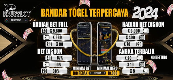 PAUSSLOT: Situs Togel Online Hedon Hadiah Terbesar & Terpercaya Pasti Bayar