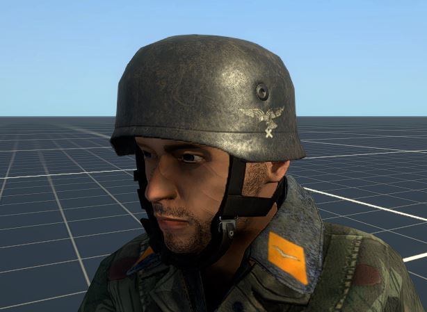 Fallschirmjäger  (C) Helmet
