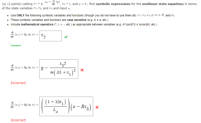 Solved Recall the levitation system shown below