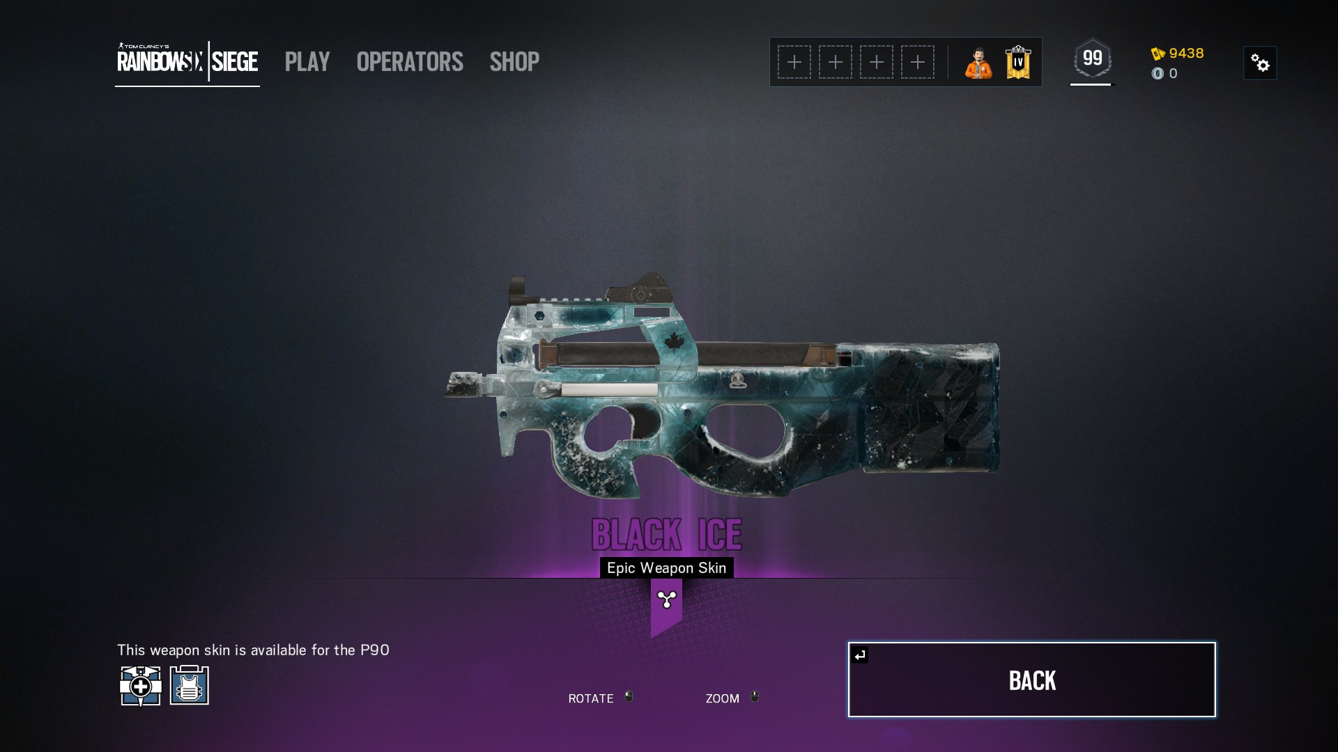 Current Black Ice Skins. Will keep updated : r/Rainbow6