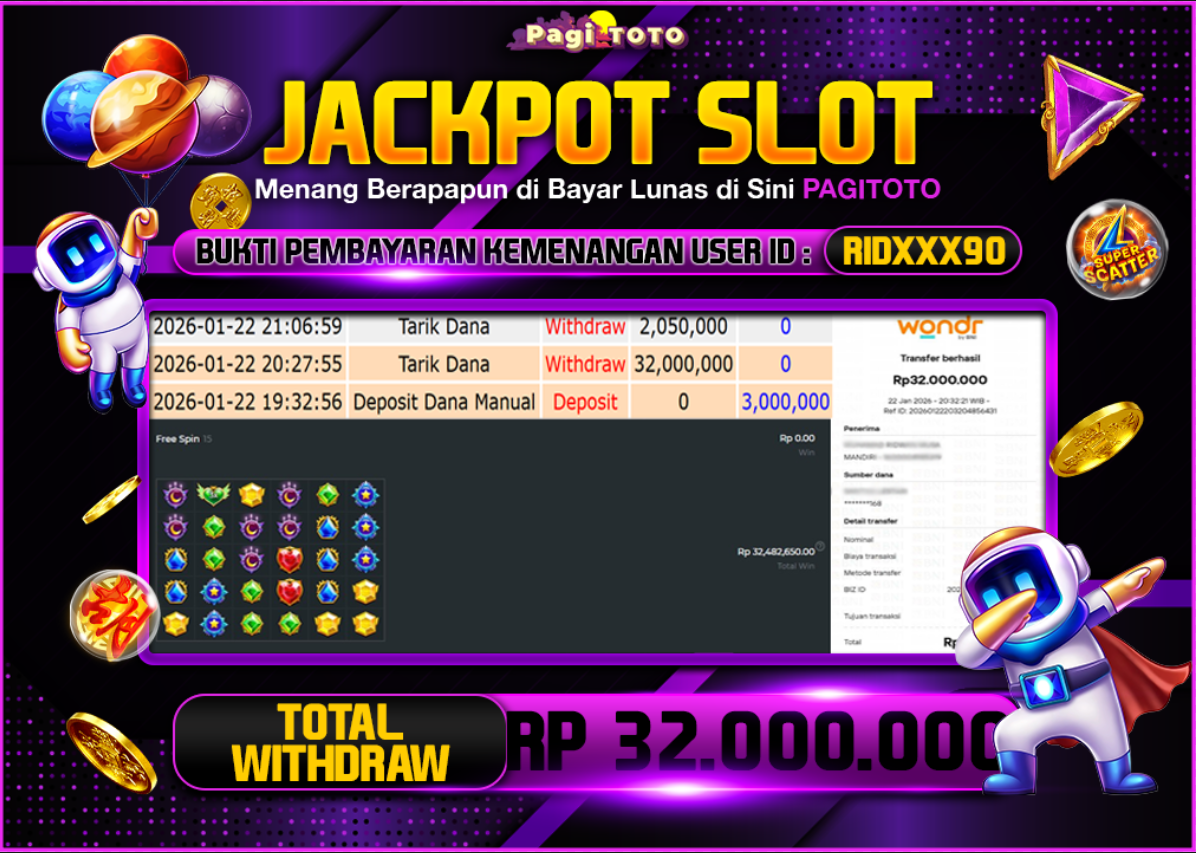 HAPPY JACKPOT MEMBER PAGITOTO SLOT STARLIGHT PRINCESS 1000 Rp  32.000.000-, - LUNAS