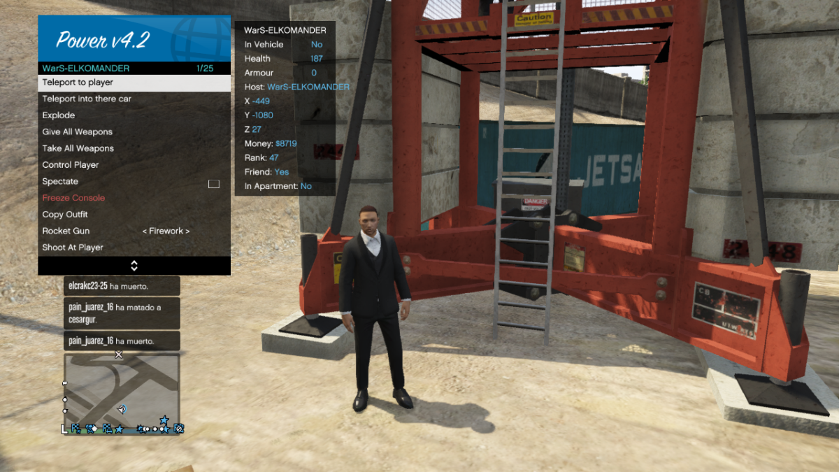 Preview - [GTA 5/PS3] The Purge Mod Menu Made By Me