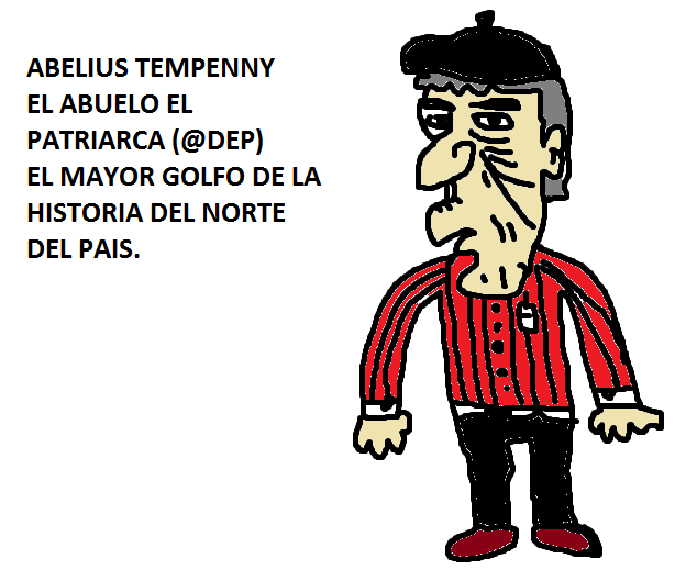 dibujo MIEMBROS de la FAMILIA TEMPENNY