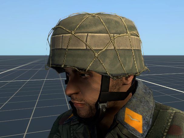 Fallschirmjäger  (A NET) Helmet